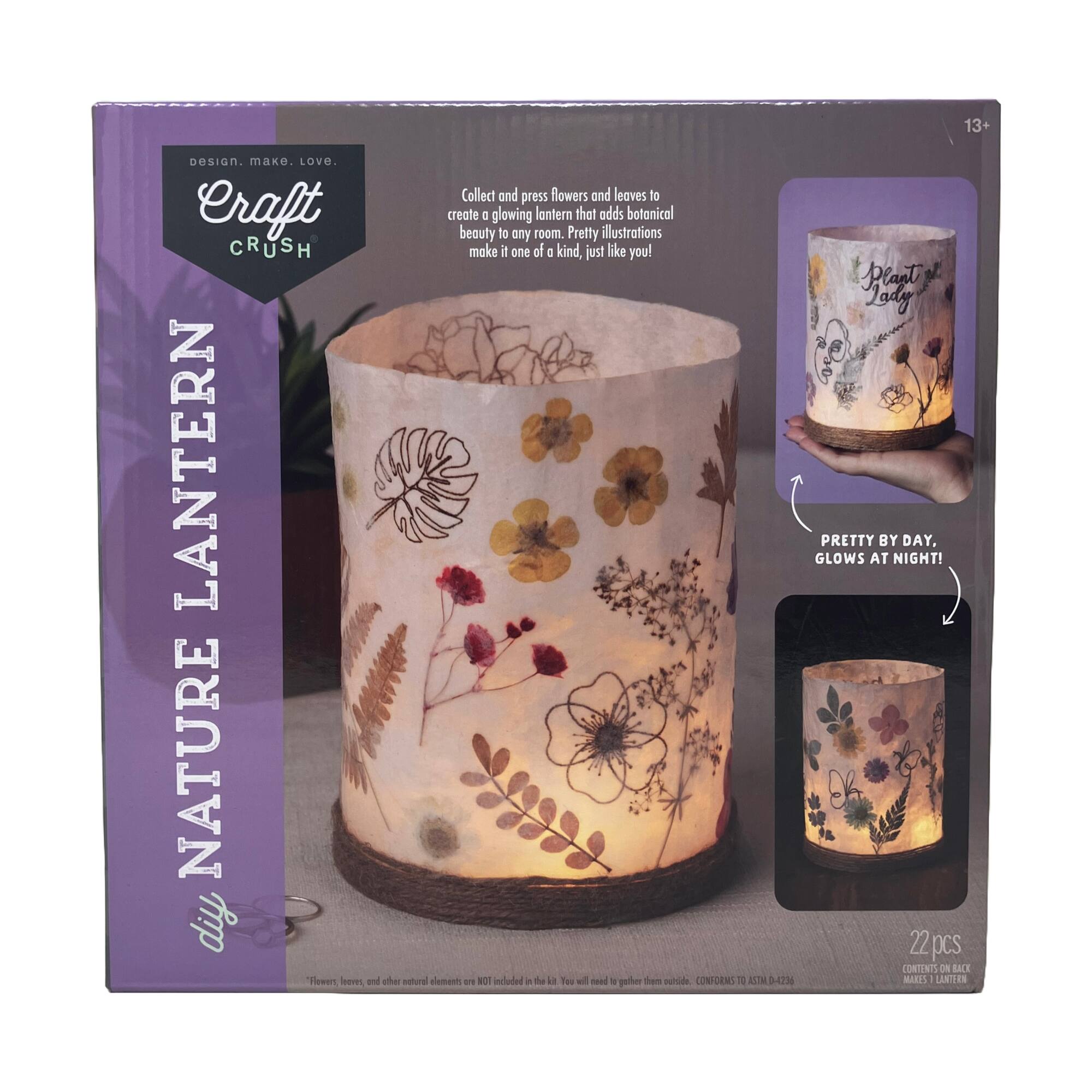 Craft Crush - DIY Nature Lantern